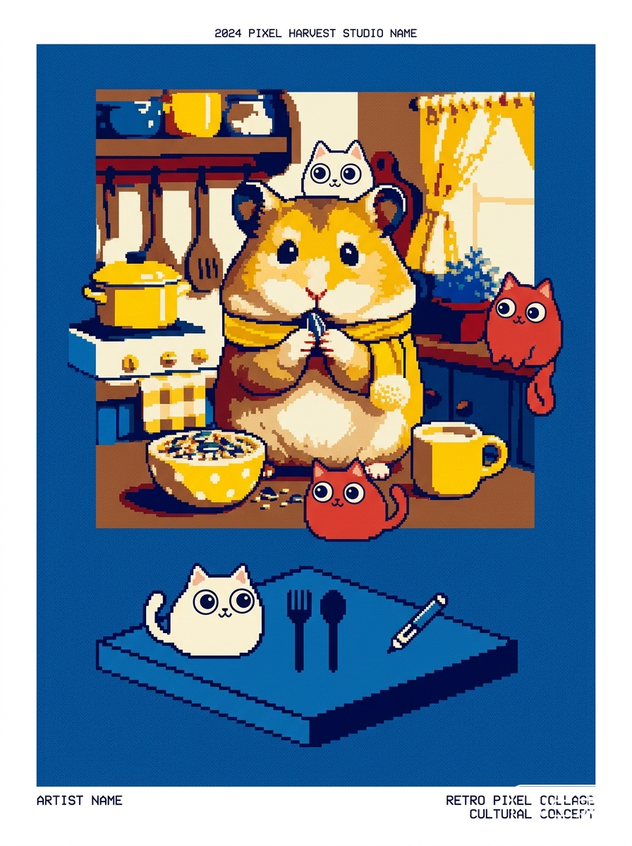 像素小猫来咯
