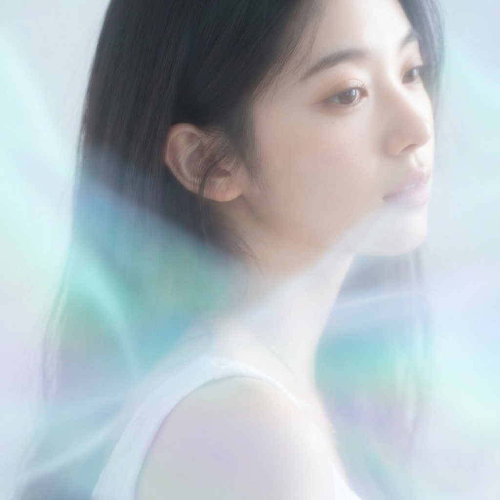 虹彩氛围肖像